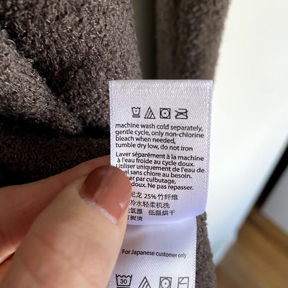 Barefoot Dreams Cozychic Lite Calypso Bamboo Drape Ombre Cardigan - Picture 5 of 6